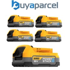 DeWalt DCBP034 18v Compact Powerstack Battery DCBP034-XJ - 5 Batteries