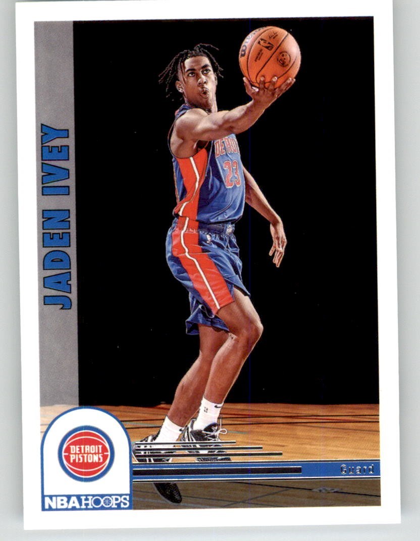 2022-23 Panini Hoops Jaden Ivey Tribute RC #285