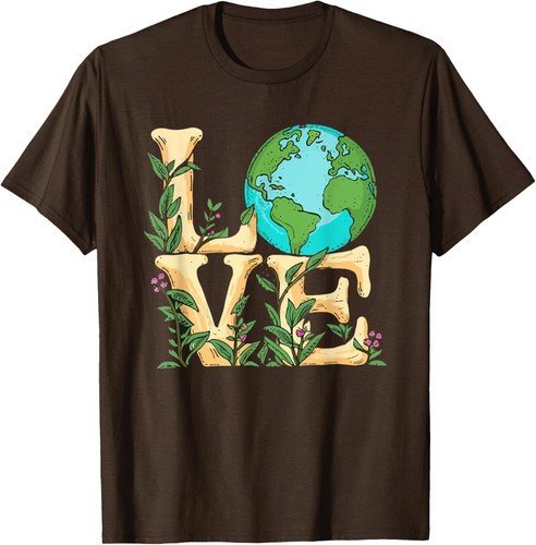 Love Earth Day Environmental Science Teachers Women Men Kids T-Shirt Hoodie - Picture 7 of 10