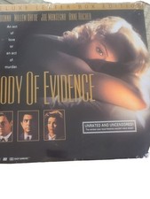 Body of Evidence Laserdisc, 1993 NEW SEALED MINT