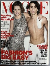 British VOGUE | May 2007 | Natalia Vodianova by Mario Testino. VintageMagazine