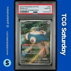 2023 POKEMON SV BLACK STAR PROMO 151 ETB #051 SNORLAX PSA 10