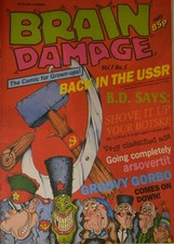 Brain Damage. The Comic for Grown Ups. Vol. 1 No. 5