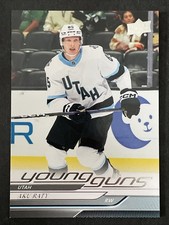 2024-25 Upper Deck Series 2 Young Guns Aku Raty YG RC Card# 458