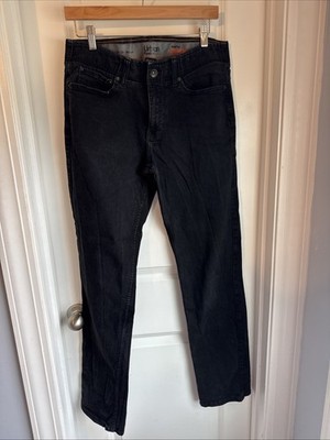 Men's Urban Pipeline Super Flex + Ultra flex Waistband 32 34 Straight Black Jean