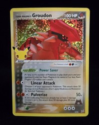 Team Magma's Groudon 9/95 Celebrations: Classic Collection Holo Rare