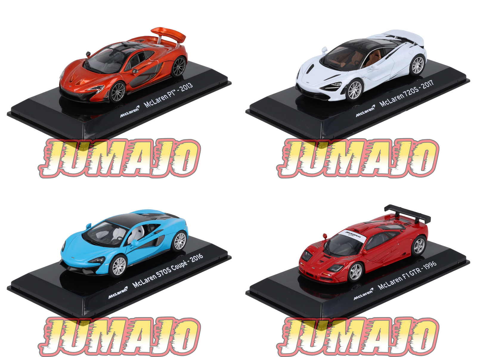Coffret McLaren 1/43 idée cadeau pour passionné de sport auto avec P1 720S GTR