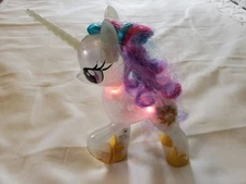 MLP My Little Pony 2017 Princess Celestia the Movie Light Up Glitter Glow