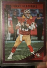 2018 Panini Donruss - Jimmy Garoppolo #249 Season Stat Line /400