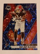 Ray-Ray McCloud 2025 PANINI MOSAIC NO HUDDLE BLUE DISCO /99 ATLANTA FALCONS