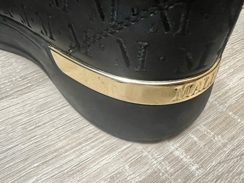 Mallet GRFTR Stitch Low Men’s Black Leather Shoes Trainers (UK Size 8) RRP £185 - Picture 12 of 18