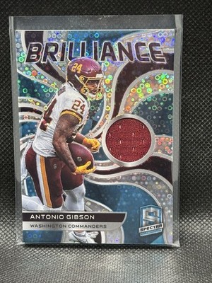 2022 Panini Spectra - Brilliance Antonio Gibson #BRL-AGI Neon Blue Prizm /60...