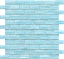 Azulejo Emser W87SWIR1212MOFP remolino - azulejo de pared de ladrillo de 12" x 12" - - cielo