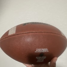 Franklin Junior Size 6 Football Brown Ball Sports Activity American Football