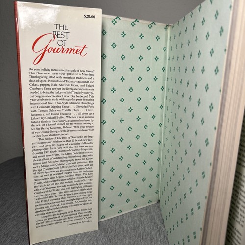 The Best of Gourmet 1992 First Edition Recipes/Cookbook Vintage HC/DJ - Foto 4 di 12