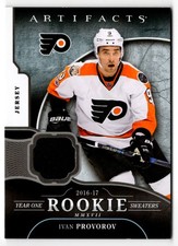 2017-18 Upper Deck Artifacts Year One Rookie Sweaters Ivan Provorov Rookie