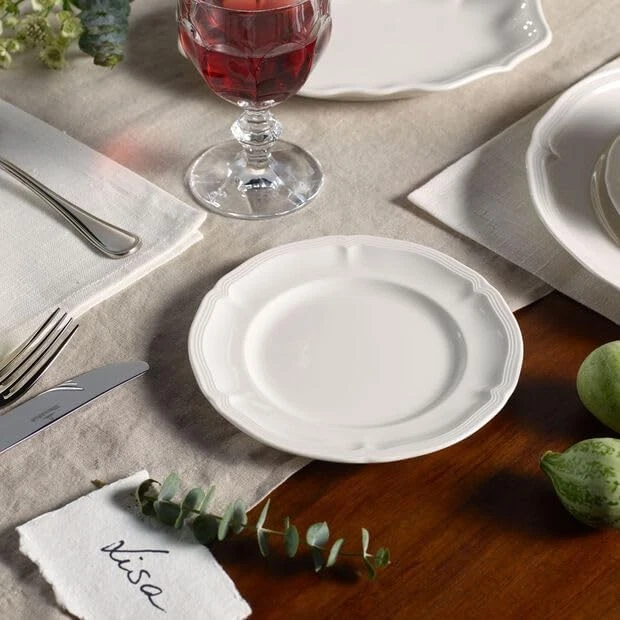 	Juego de vajilla de 18 piezas Villeroy & Boch Manoir platos y cuencos premium	 Foto 4 de 4