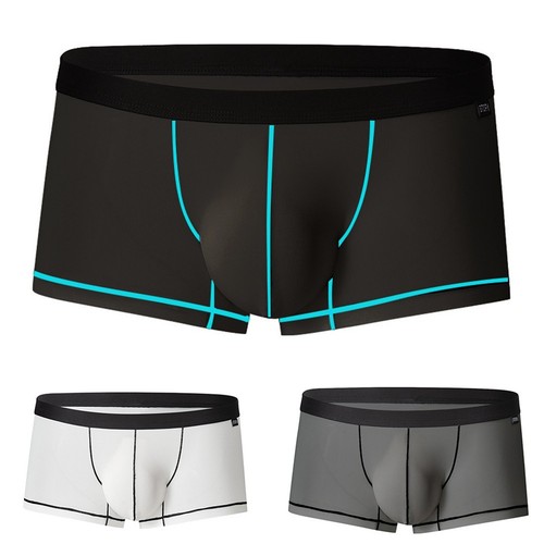 Men Underwear Men Boxer Briefs Underwear Boxer Trunk Breathable Panties - Bild 5 von 20