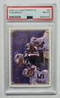 2008 Upper Deck Masterpieces Football #83 Tom Brady PSA 8