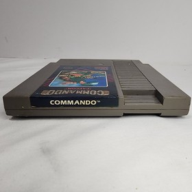 COMMANDO Nintendo NES Original Authentic Cartridge Retro Classic, Tested 5-SCREW