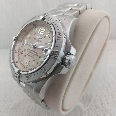 Breitling Watch Superocean A17390 Chronometer Stainless Steel Men's w/Box
