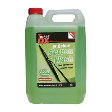 5L Screen Wash 5 Litre Concentrate Winter Apple Scent -15C - Triple QX SW5L15A 3.19 per litre