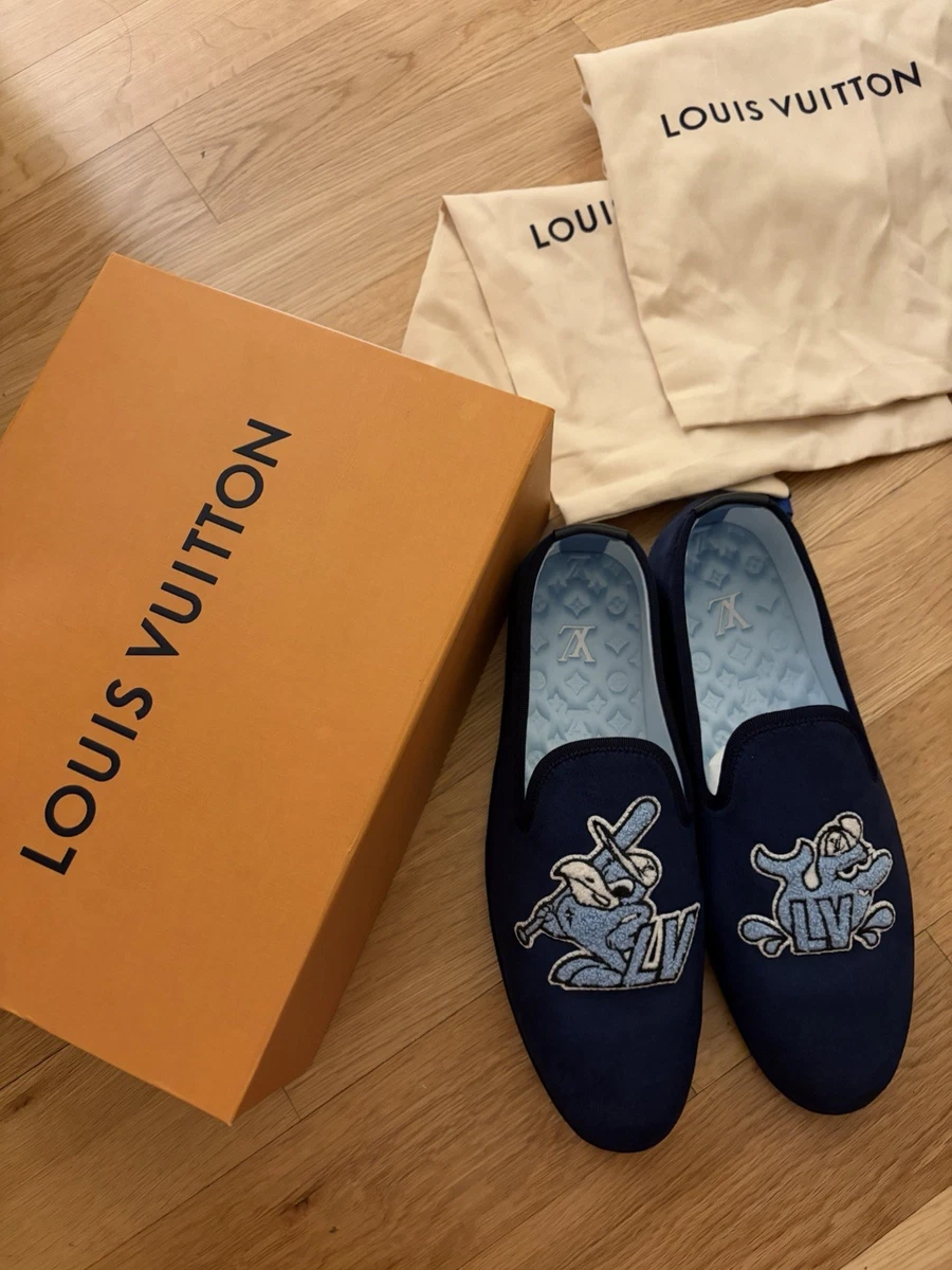 Louis Vuitton Moccasin Blue Casual Shoes for Men for sale | eBay