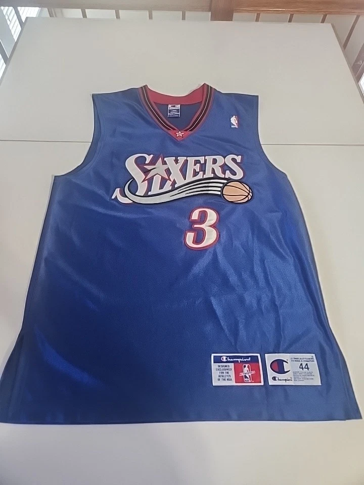 Champion Allen Iverson 44 Size NBA Fan Apparel & Souvenirs for