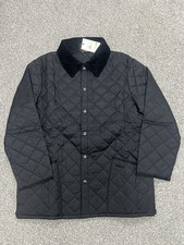 Image of Barbour Liddesdale Quilted Jacket- Black Size XL