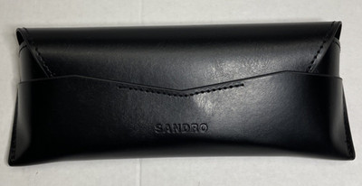 Brillenetui SANDRO Leder schwarz
