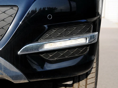 Cubierta de luz antiniebla para parachoques delantero izquierdo bisel cromado para Benz X204 GLK 2013-2015 - Imagen 6 de 7