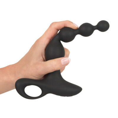 vibrator dünn Silikon Anal-Vibrator Kugel 10 Vibration Lang Dünn USB Männer Sex-Spielzeug  20cm