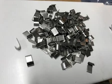 150 Stainless Steel J Clips. Cage Clips for Rabbit, Poultry, Game Bird Cages.