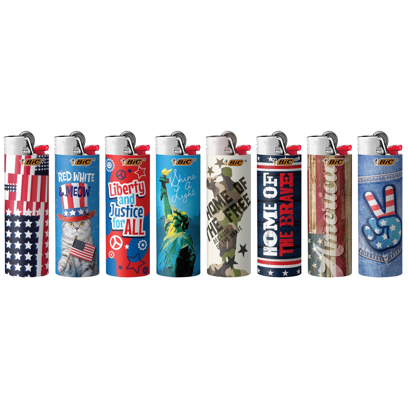 Special Edition Americana Collection Assorted Unique Lighters