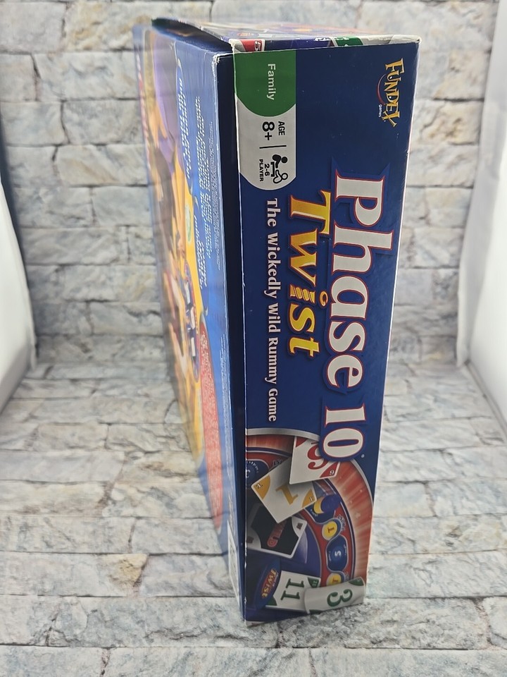 Phase 10 Twist Game by Fundex 2580 45802258006 eBay