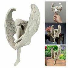 Garden Redemption Angel Statue Lawn Patio Ornament Fairy Decoration Figurine