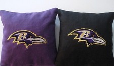Eight Quality Cornhole Bags - Baltimore Ravens Whole Corn or Pellets