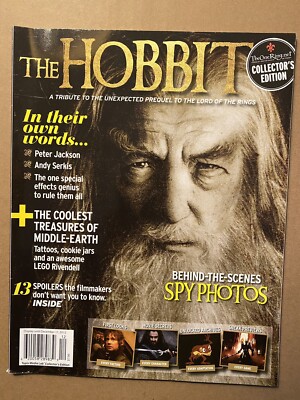 THE HOBBIT Magazine COLLECTORS EDITION NOVEMBER DECEMBER 2012 TOPIX MEDIA LAB