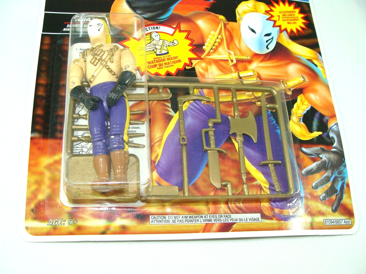 GI Joe Street Fighter II Vega Spanish Ninja Action Figure Hasbro