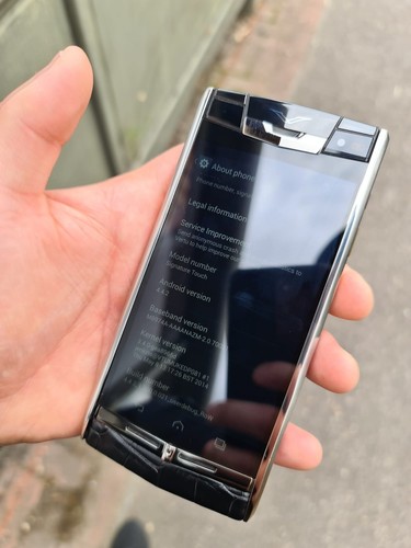 Vertu Signature Touch 24k GOLD EDITION, Alligatorleder, UNIKAT, Full Pack - Bild 22 von 24