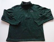 Columbia Sweater Men  s XL 1/2 Zip Knit Pullover Long Sleeve Cotton-Poly Blend