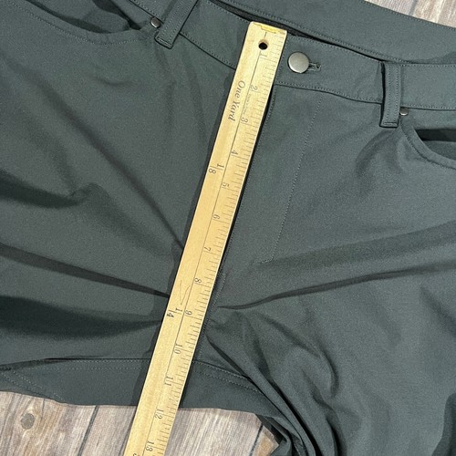 Lululemon ABC Classic Fit Warpstreme Pants 36x31 Grey Performance Chino M5ADES - Picture 8 of 11