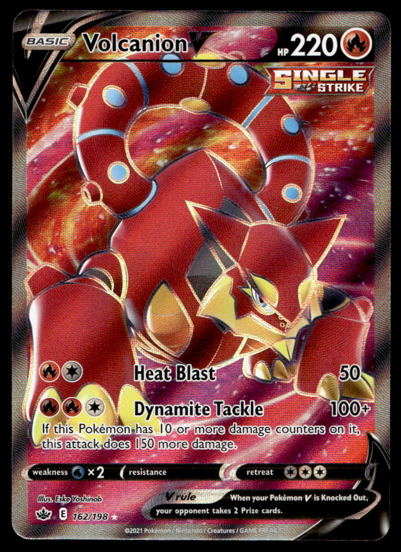 SWSH06: Chilling Reign #162/198 Volcanion V (Full Art) POKEMON