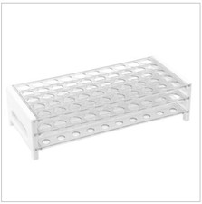 KARTER Plastic 50-Place Detachable Test Tube Rack for 15-17mm Tubes 208U2