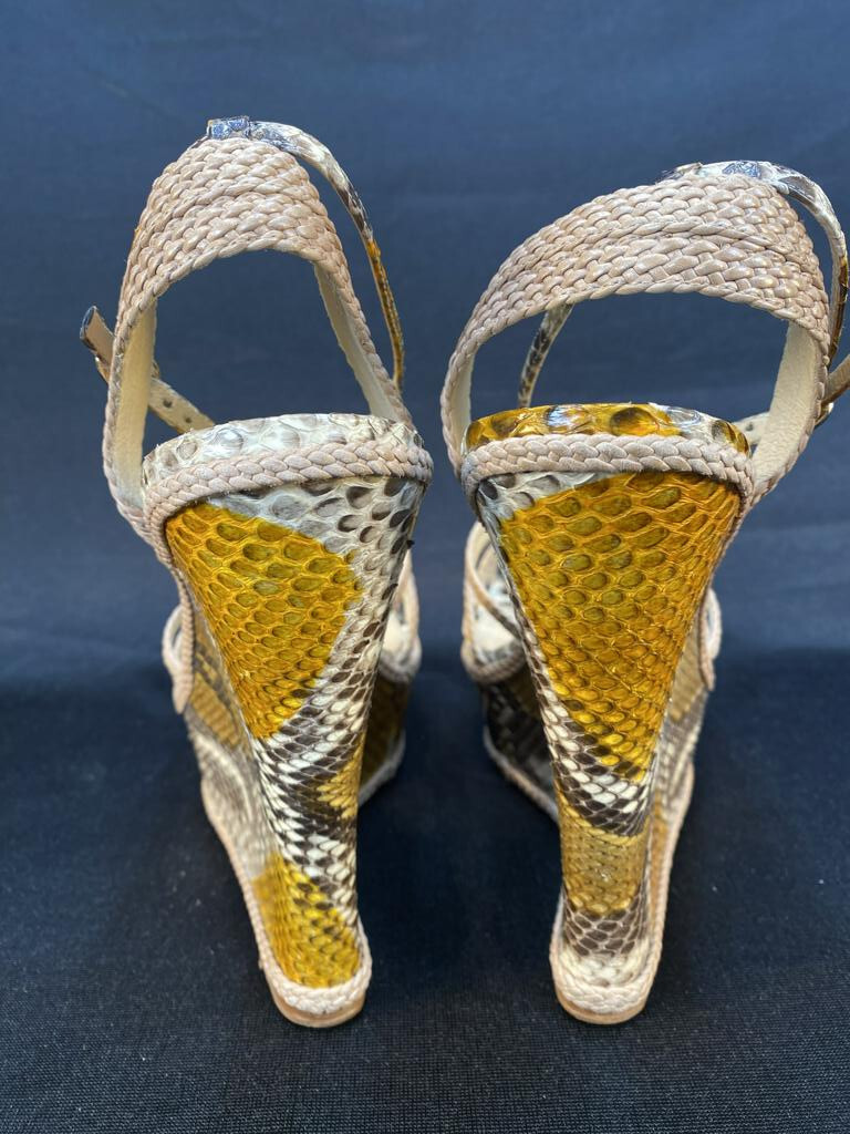 "Alexandre Birman" Pumps, Genuine Python Snake, H… - image 8