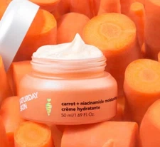 Saturday Skin Carrot + Niacinamide Moisturizing Cream • 1.69 FL Oz, NEW In Box