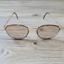 Vintage Carrera 5763 41 Sunglasses Tortoise - Gold Panto Round FRAMES ONLY Rare