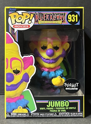 Killer Klowns From Outer Space Pop! Movies #931 New in Box Spirit Exclusive