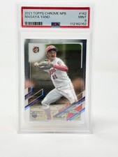 2021 Topps Chrome NPB Masaya Yano Rookie #142 PSA 9