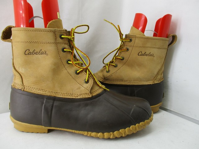 cabela's slip on duck boots